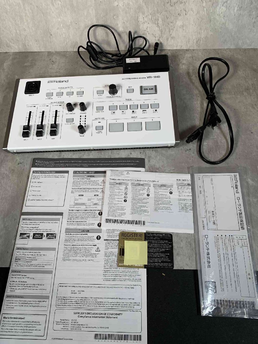 2025年最新】Yahoo!オークション -Roland VR-1HDの中古品・新品 2025年最新】Yahoo!オークション -Roland VR-1HDの中古品・新品