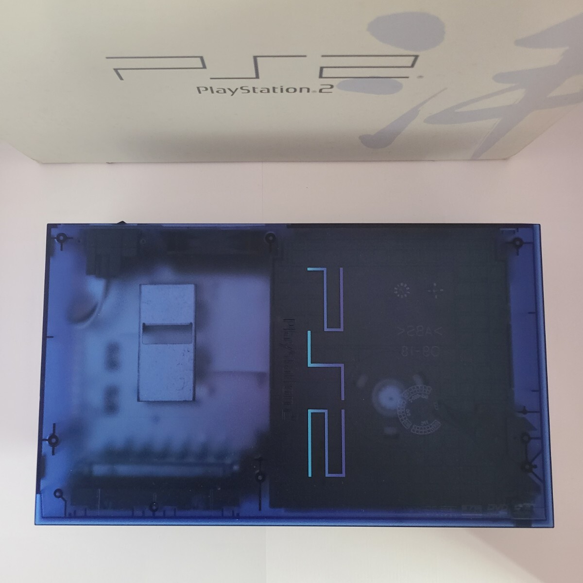 【動作品】SONY ソニー PS2 SCPH-37000L オーシャンブルー 付属品 取説 箱