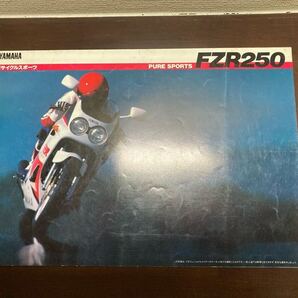 ヤマハ YAMAHA FZR250 カタログ 2KR 当時物