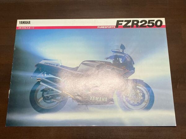 ヤマハ FZR250 カタログ YAMAHA 2KR 当時物