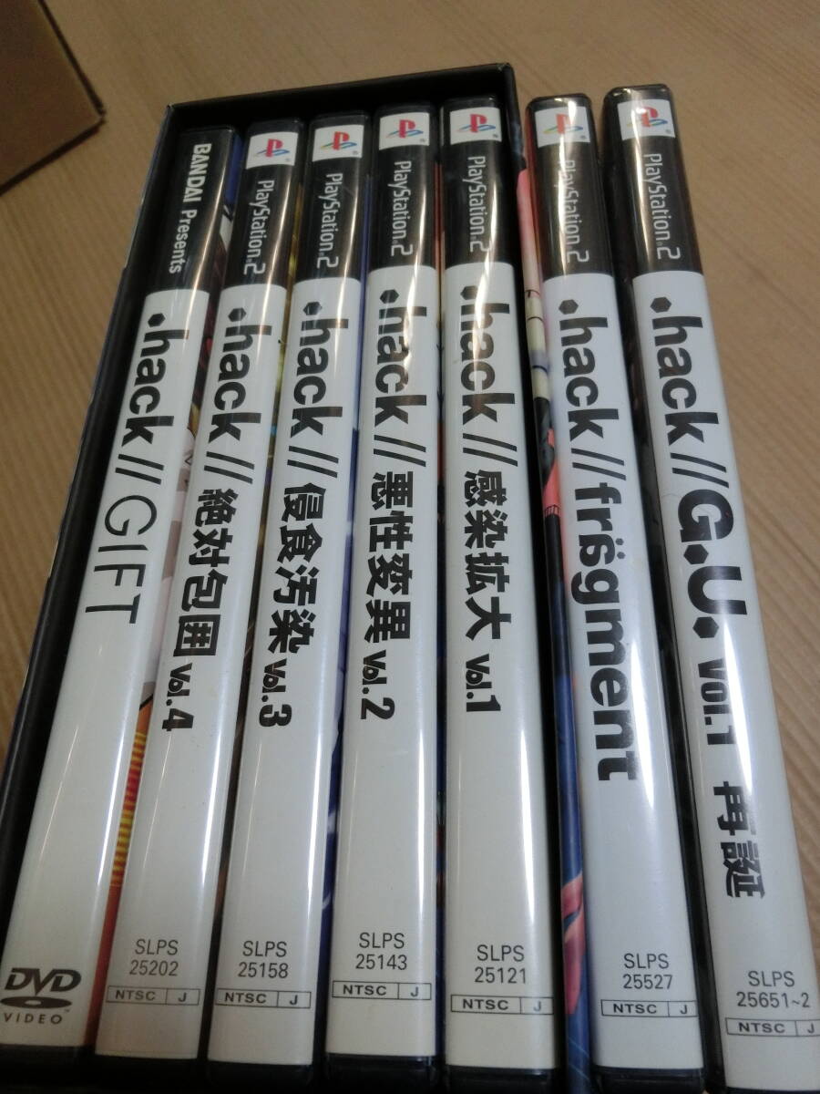 Yahoo!オークション -「.hack box」(プレイステーション2 Yahoo!オークション -「.hack box」(プレイステーション2