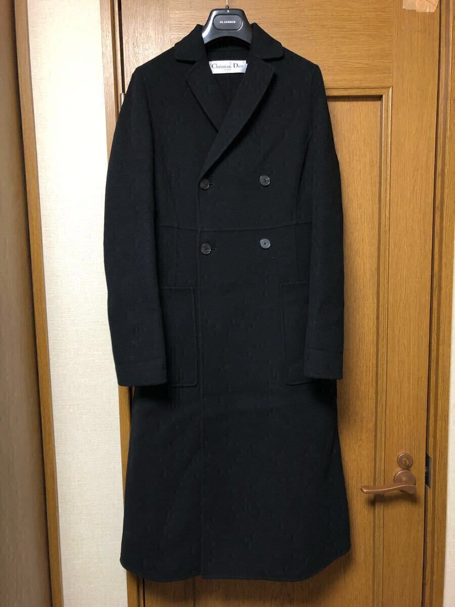 クリスチャンディオール　カシミヤ　100% ロングコート クリスチャンディオール カシミヤ 100% ロングコート - メルカリ