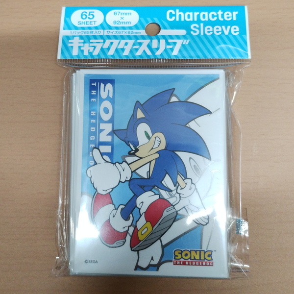エンスカイ キャラクタースリーブ ソニック・ザ・ヘッジホッグ ソニック (EN-1131) 【4970381494582】 新品未開封