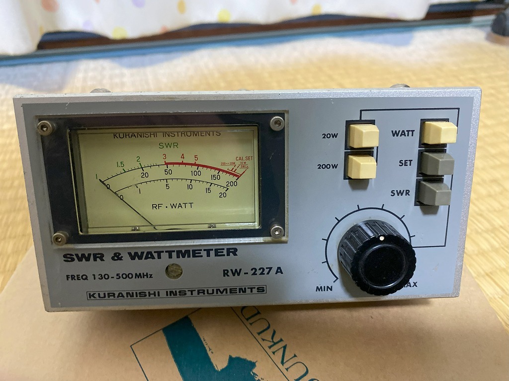 Yahoo!オークション -「swr kuranishi」(アマチュア無線) の落札 Yahoo!オークション -「swr kuranishi」(アマチュア無線) の落札