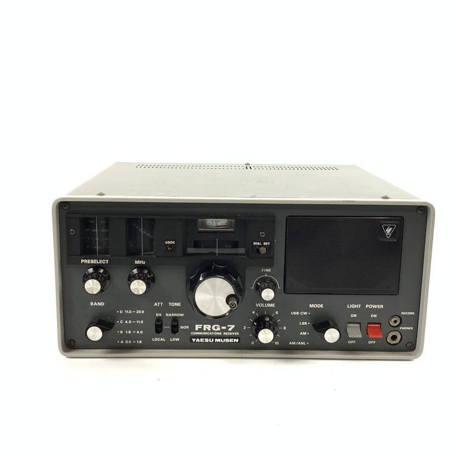八重洲無線 コミュニケーションズレシーバー 受信機 FRG-7 動作品 Yahoo!オークション -「yaesu frg-7」(受信機) (アマチュア無線