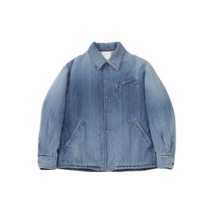 visvim SS COACH DOWN COVERALL DMGD LT.INDIGO デニムジャケット サイズ2 新品未使用品