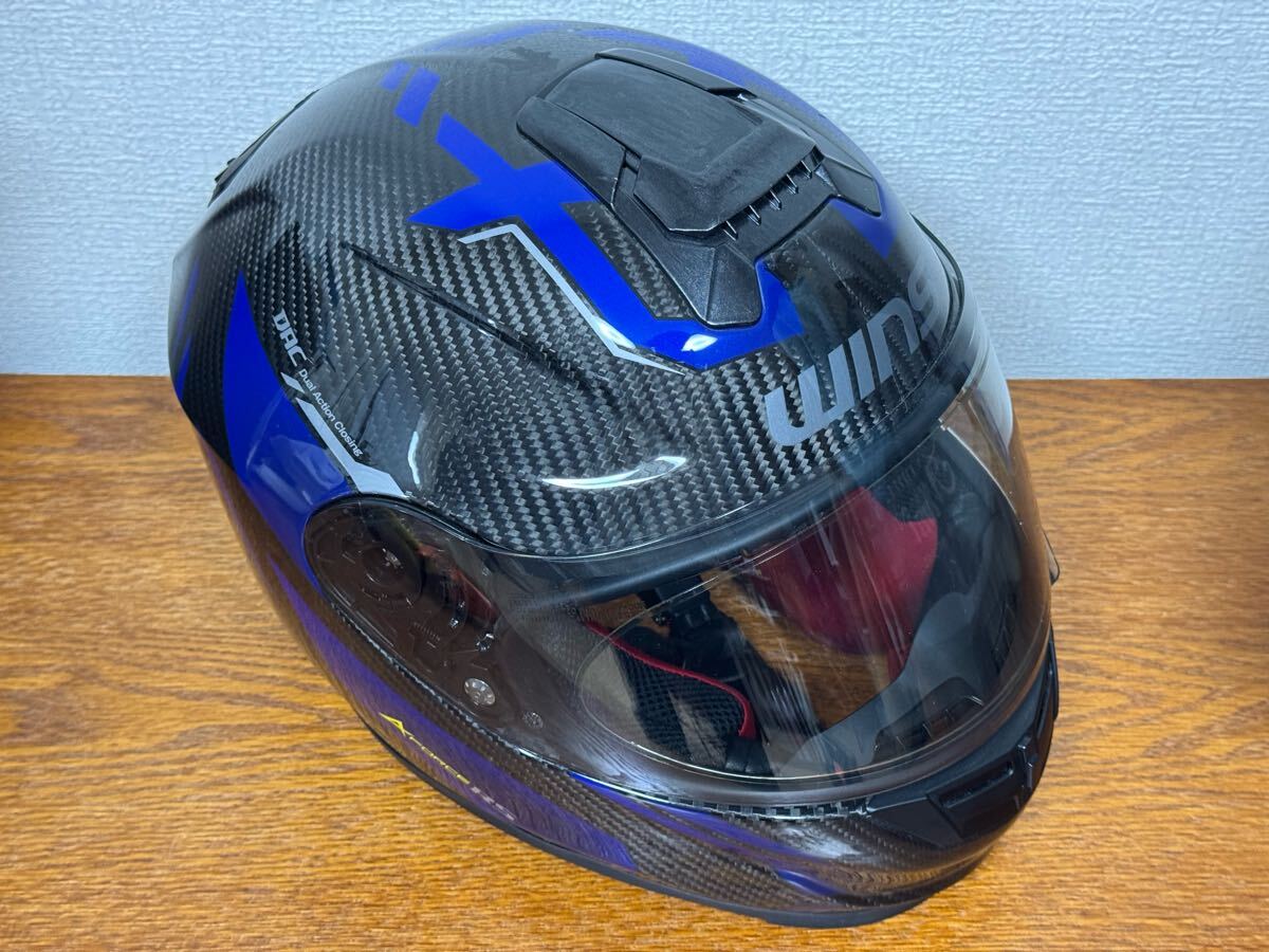 Yahoo!オークション -「wins a-force カーボンフルフェイス