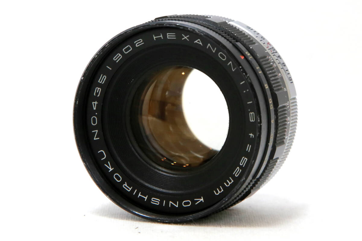 Yahoo!オークション -「konica hexanon 52mm f1.8」の落札相場