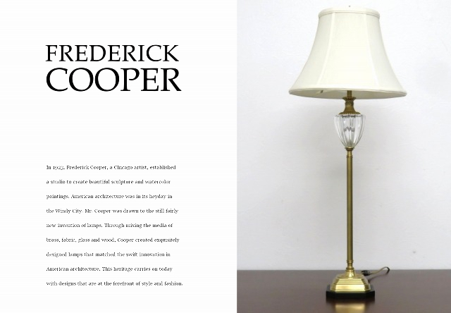 FREDERICK COOPER フレデリッククーパー テーブルランプ FREDERICK COOPER フレデリッククーパー テーブルランプ