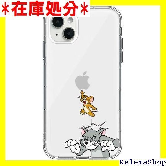 KAIFJ iPhone14 用 ケース トムとジェリ わいい スマホケース アイフォン14 用 Jumping 1663