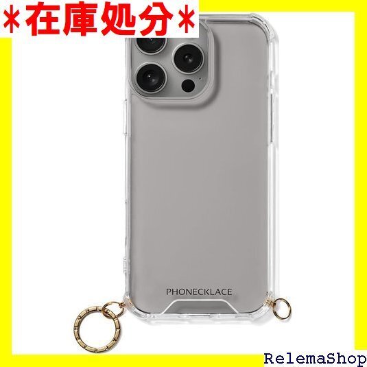 PHONECKLACE iPhone 16 Pro M カバー PN27177i16PM ゴールドチャーム 国内 2769