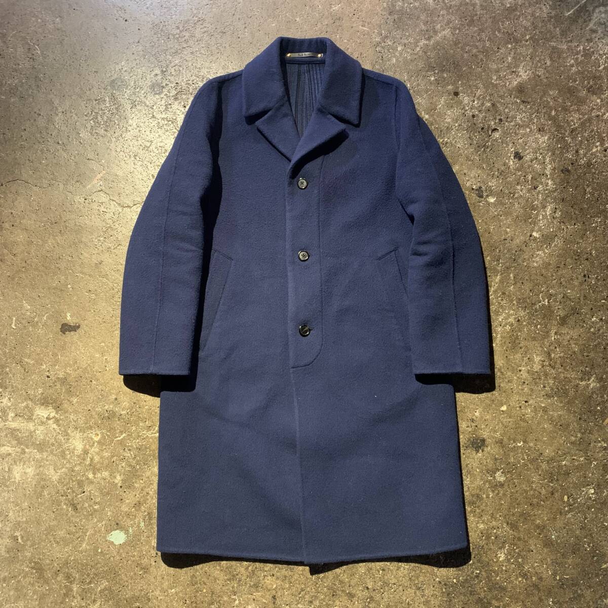 【未使用級】ポール・スミス ネイビー シングルブレストコート 2025年最新】Yahoo!オークション -paul smith コート ネイビー