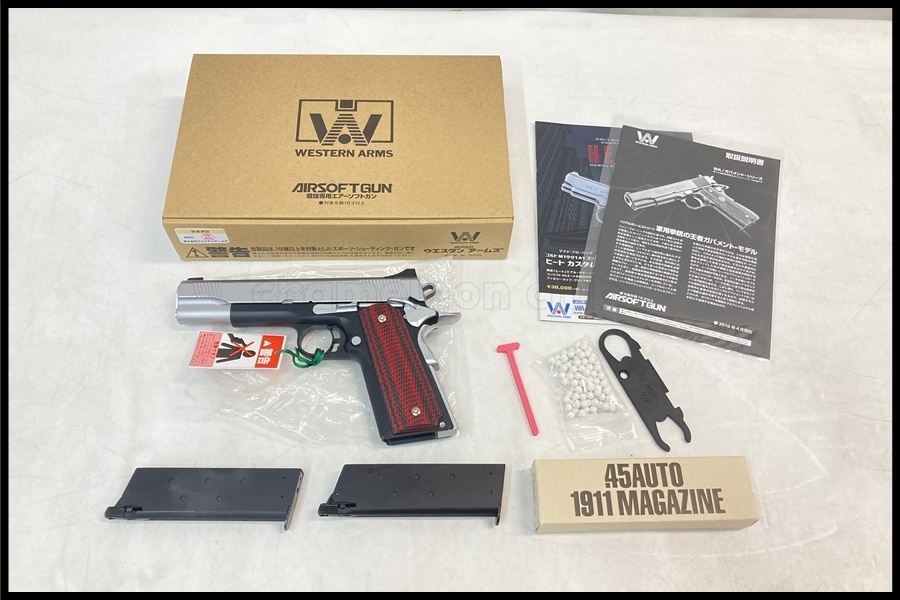 ウエスタンアームズ　キンバーカスタムCDP2 ガスガン マガジン一本おまけ付き お手軽モデファイ道:WAガスガン キンバー カスタムCDPⅡ