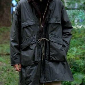 【美品】KAPTAIN SUNSHINE × Barbourキャプテンサンシャイン×バブアー 別注 Stand Callar Traveller Coat 38