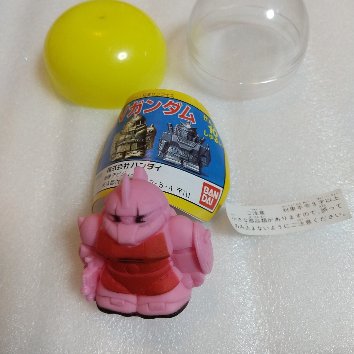 ガンダム、ガンキャノン、シャア専用ザク、ザクレロなど懐かし
