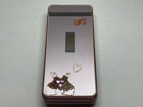 概ね美品 docomo ドコモ SH-03A SHARP シャープ 携帯電話 ガラケー ピンク a41d147dd
