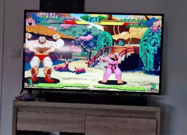 コントローラー2個付きテレビゲーム機