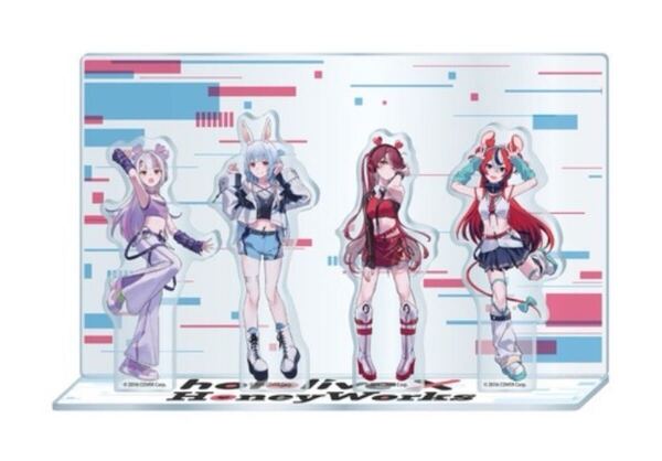 ホロライブ Honeyworks ZOZOTOWNジオラマアクリルスタンド