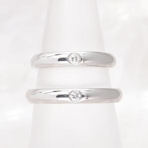 37361 ★HARRY WINSTON★ ラウンドマリッジリング ペアリング 定価81万