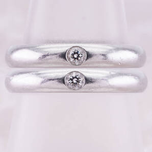 36429 ★HARRY WINSTON★ ラウンドマリッジリング ペアリング 定価81万