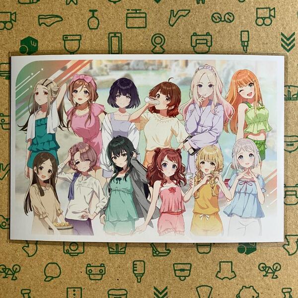 ポストカード 学マスx極楽湯コラボ ~寒冬の湯園地~