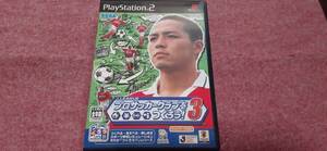 ◎ PS2 【Jリーグ プロサッカークラブをつくろう!3】箱/説明書/動作保証付/2枚までクイックポストで送料185円