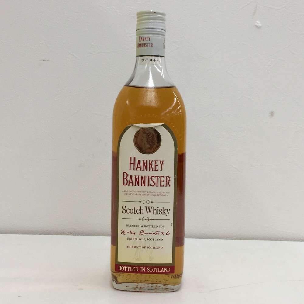 ヴィンテージウイスキー】HANKEY BANNISTER8年 古酒 未開封品