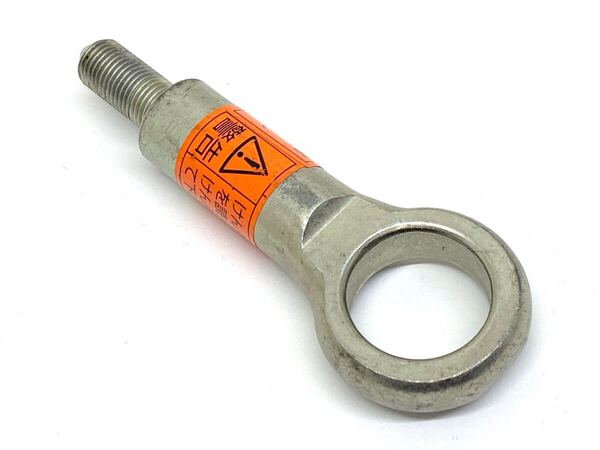 ◆BP30清掃済! スバル 牽引フック M12 115㎜ SUBARU R1 RJ1 RJ2 R2 RC1 RC2 ステラ RN1 RN2 車載工具 アイボルト トーイングフック
