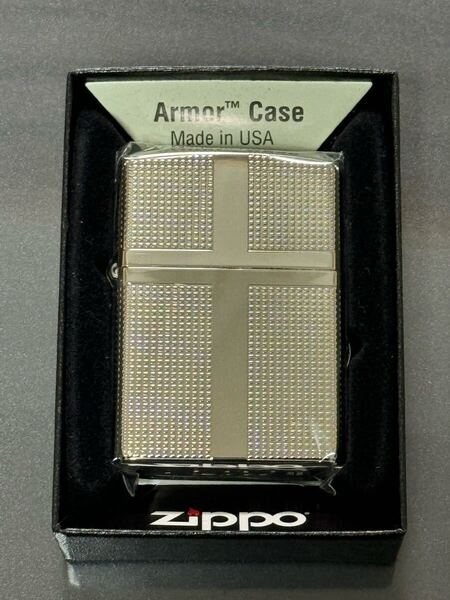 zippo シルバー アーマー 4面彫刻 Armor Case 特殊加工品 2022年製 silver シルバー デットストック ケース 保証書