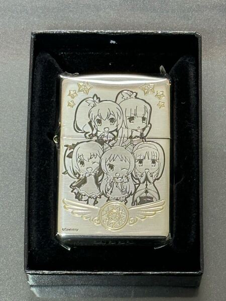 zippo 怪盗天使 ツインエンジェル アニメ 両面デザイン 2017年製 両面ゴールド刻印 Sammy デットストック ケース 保証書