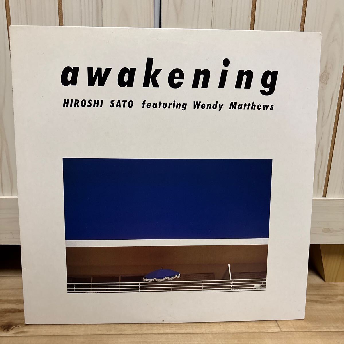 マト111 佐藤博 『Awakening』'82オリジナル盤 ALR-28036