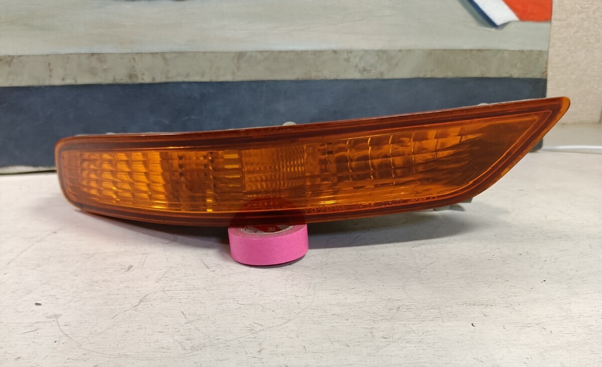 JZX100 クレスタ 純正 後期 バンパー ウィンカー トヨタ(純正) JZX100クレスタ後期純正バンパーウインカー の