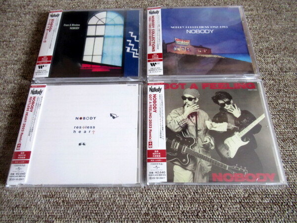 Nobody From A Window +14 Collections 1982~1985 Restless Heart +9 Got A Feeling +9 4枚セット