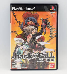 【PS2】【良品・動作確認済】.hack//G.U. Vol.1 再誕 ●ゲーム●プレイステーション2●ドットハック