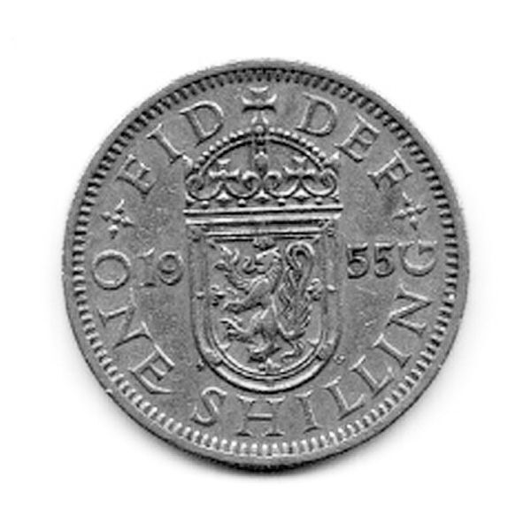 イギリス 1972年 5シリング 大型クラウン貨 エリザベスとフィリップ