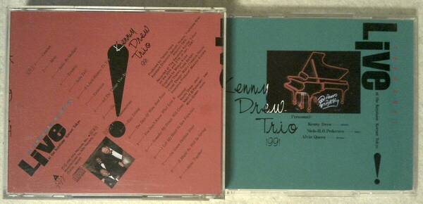 Kenny Drew Trio Live at the Keystone Corner Tokyo 1991 2CD 国内盤CD2枚組
