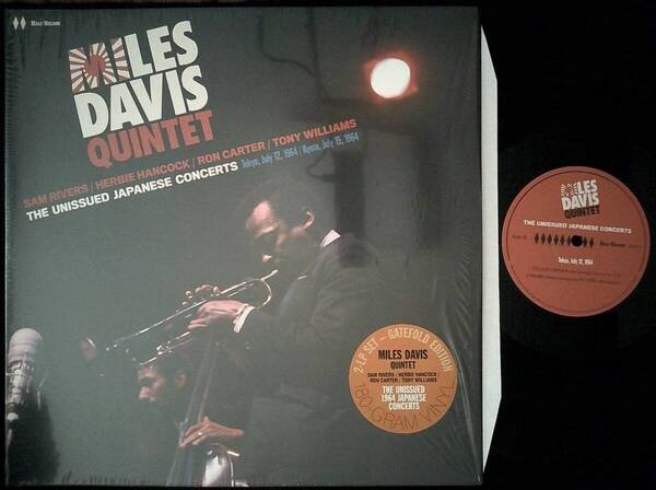 Miles Davis Unissued Japanese Concerts 2LP Sam Rivers 輸入盤 重量盤 2枚組