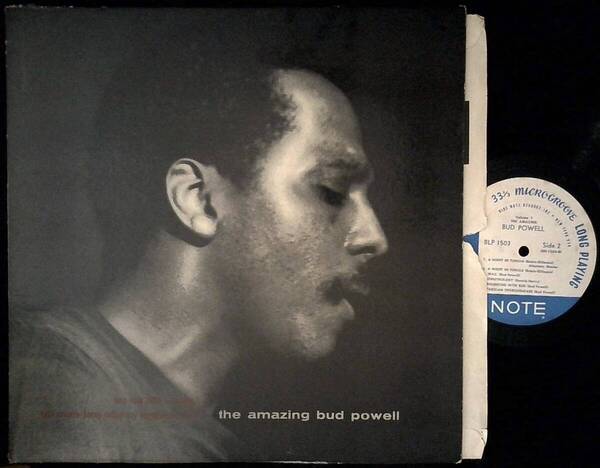 amazing bud powell volume 1 Blue Note BLP1503 47w 63rd / NY アドレス RVG 耳 fats navarro sonny rollins roy haynes max roach