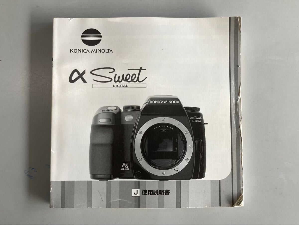 KONICA MINOLTA α Sweet 一眼レフカメラ レンズ 通電未確認 KONICA MINOLTA α Sweet 一眼レフカメラ レンズ 通電未確認