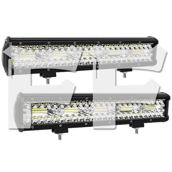 日本最大級 15インチ LED ワークライト 作業灯 300W 6500K ホワイト 照明 電装品