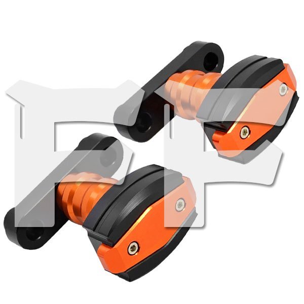 送料無料.. KTM DUKE 125 200 250 390 フレームスライダー クラッシュプロテクター オートバイ 落下保護 CNC パーツ KTM-AF-C 新品