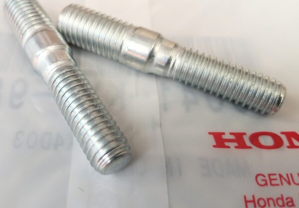 ■送料込み■FTR223 CB223S XR230 XLR125R XLR200R マフラー フランジ スタットボルト HONDA純正 エンジン スタットボルト