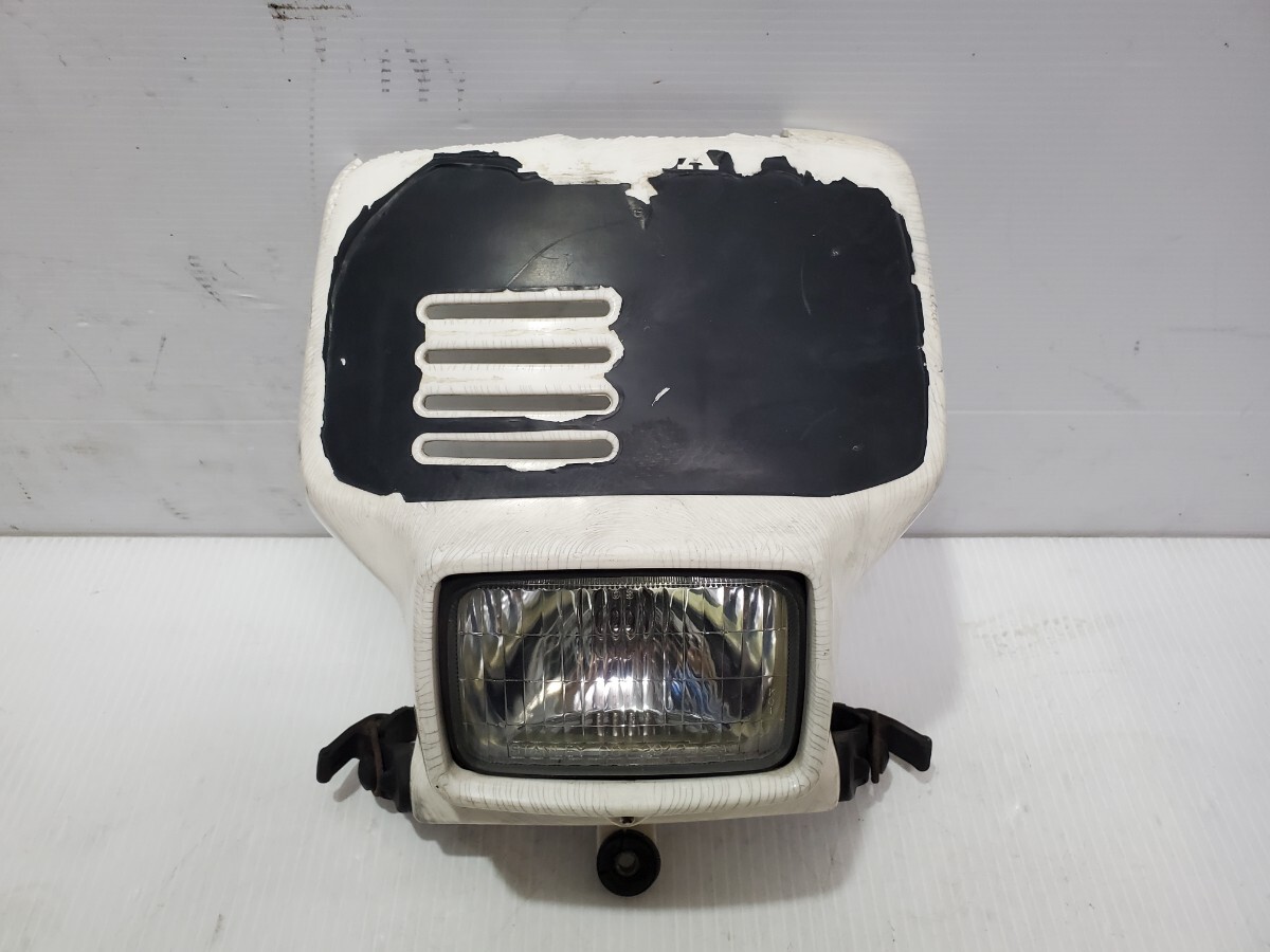HONDA TLR200 純正スタンレーヘッドライト カウル ステー付 におう HONDA TLR200 純正スタンレーヘッドライト カウル ステー付 におう