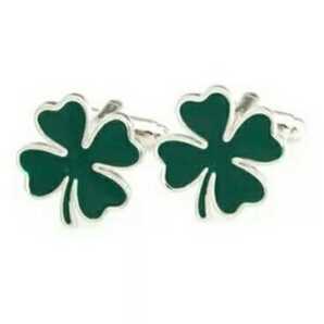 カフスボタン クローバー