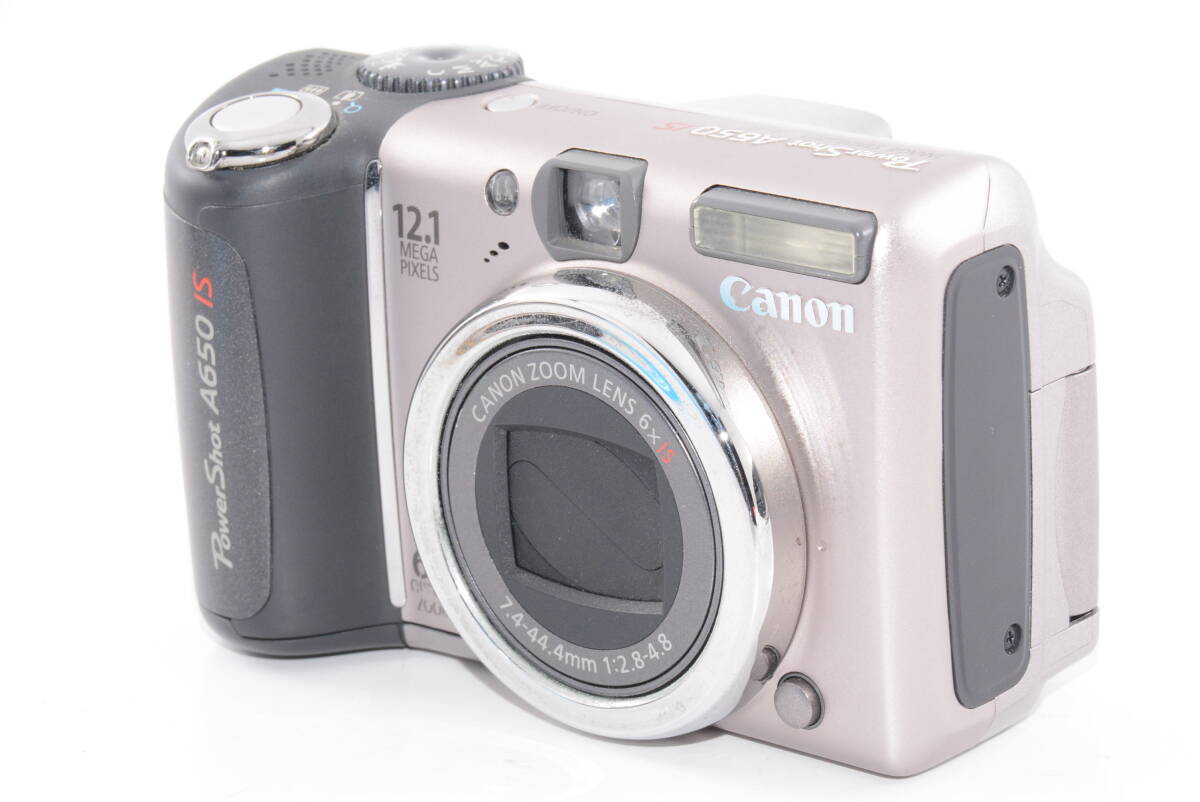 【動作品】 Canon PowerShot A650IS コンデジ Yahoo!オークション -「a650 is」(デジタルカメラ) (カメラ