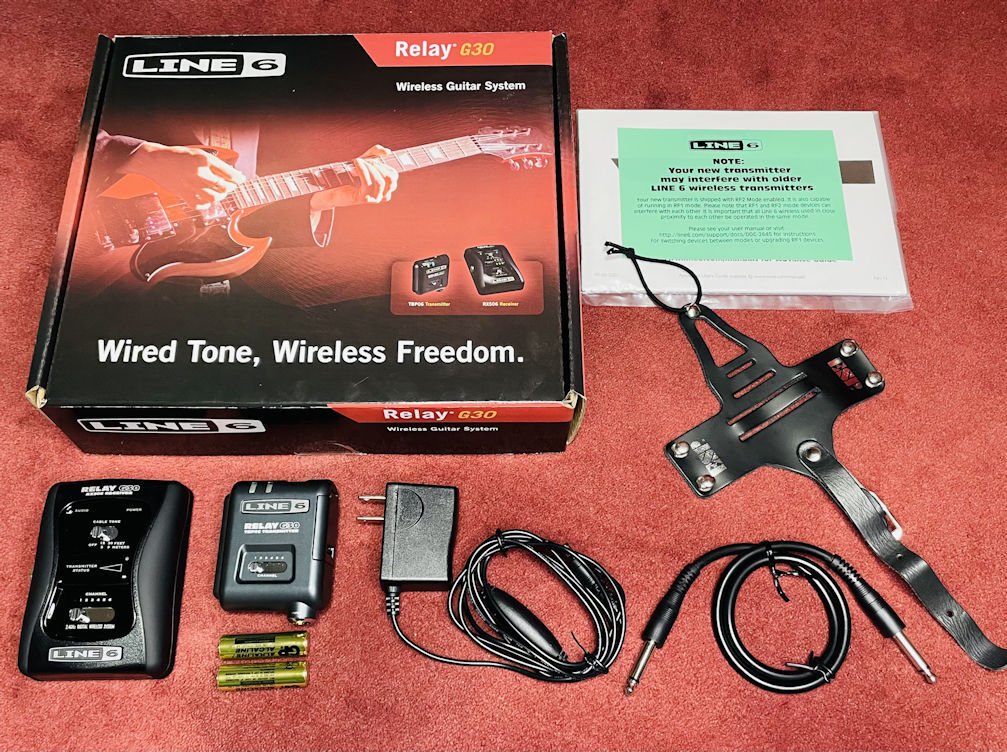 LINE6 RELAYG30 モンスターケーブルのおまけ付き、アダプター付き LINE6 RELAYG30 モンスターケーブルのおまけ付き、アダプター