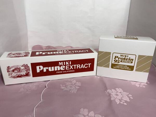 ミキプルーン 1セット プロティン 1セット 合計2セット