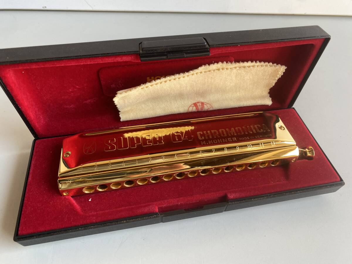 SRIUS SF-64 ハーモニカ 本体 ケース付き Yahoo!オークション -「hohner super 64」(楽器、器材) の落札
