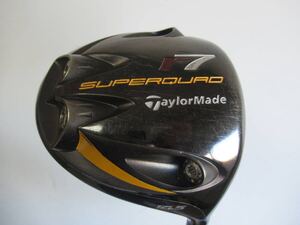 ★TaylorMade テーラーメイド r7 SUPER QUAD ドライバー 1W 10.5° 純正カーボンシャフト K910 ★レア★激安★中古★ ★