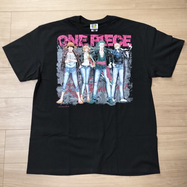 【ONE PIECE】麦わらの一味 ブート Tシャツ XL ラモーンズ